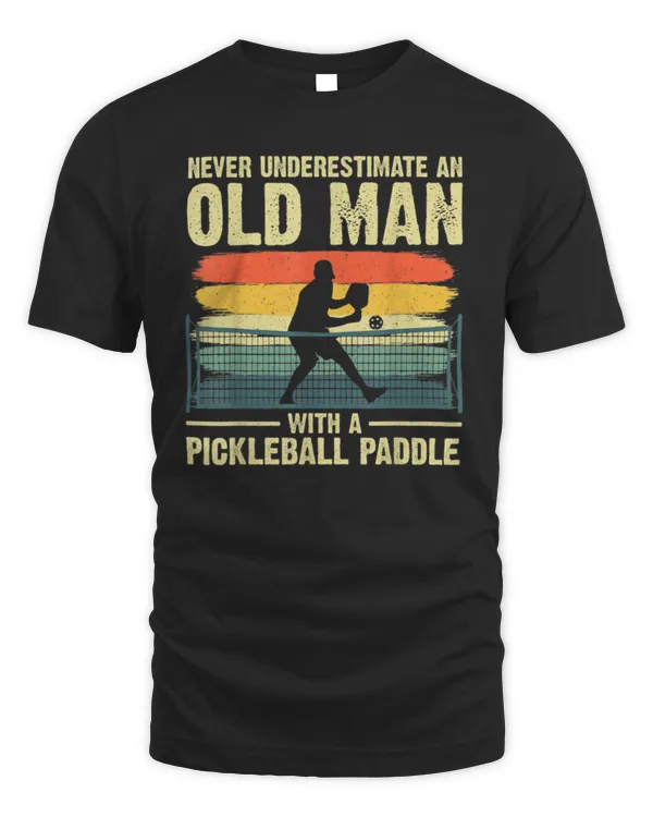 Cool Pickleball Design For Men Grandpa Pickleball Player