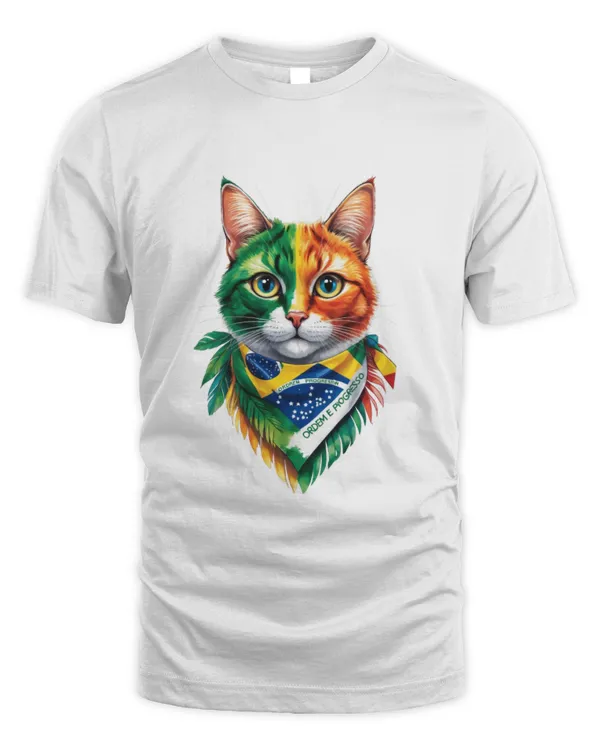 Classic Style  Cats Tee Featuring Emblematic Design T8042 quality