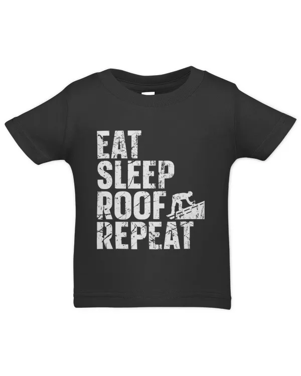 Roofer Funny Retro Roofing Roof Equipment Job Repair62 68 - Infant Jersey T-Shirt Infant Jersey T-Shirt
