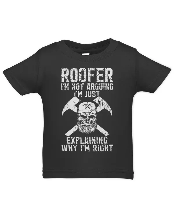 Roofer Funny Retro Roofing Roof Equipment Job Repair621 - Infant Jersey T-Shirt Infant Jersey T-Shirt