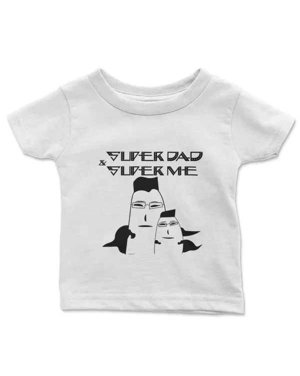 Father's Day T-Shirt, Super Dad T-Shirt, Kids T-Shirt