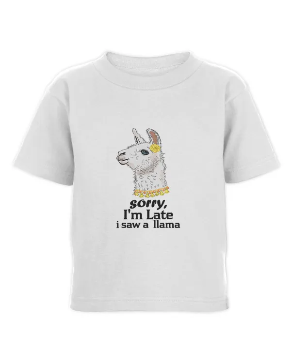 sorry iam late a saw a Llama funny Llama 140 sorry iam late a saw a Llama funny Llama 140