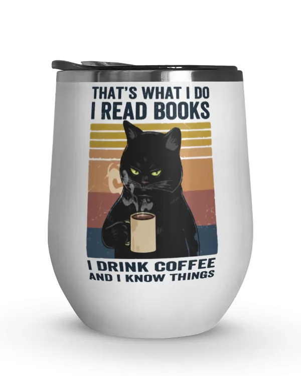 ETT238 I Read Books I Drink Coffee And I Know Things