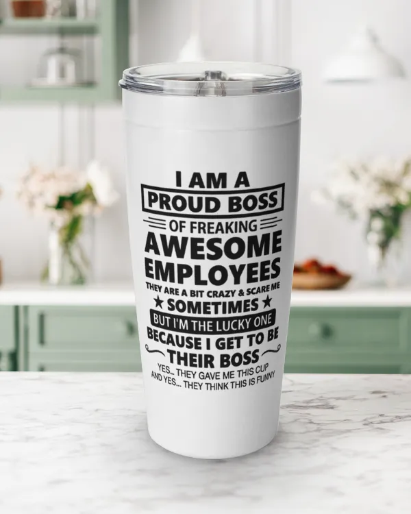 Proud boss tumbler