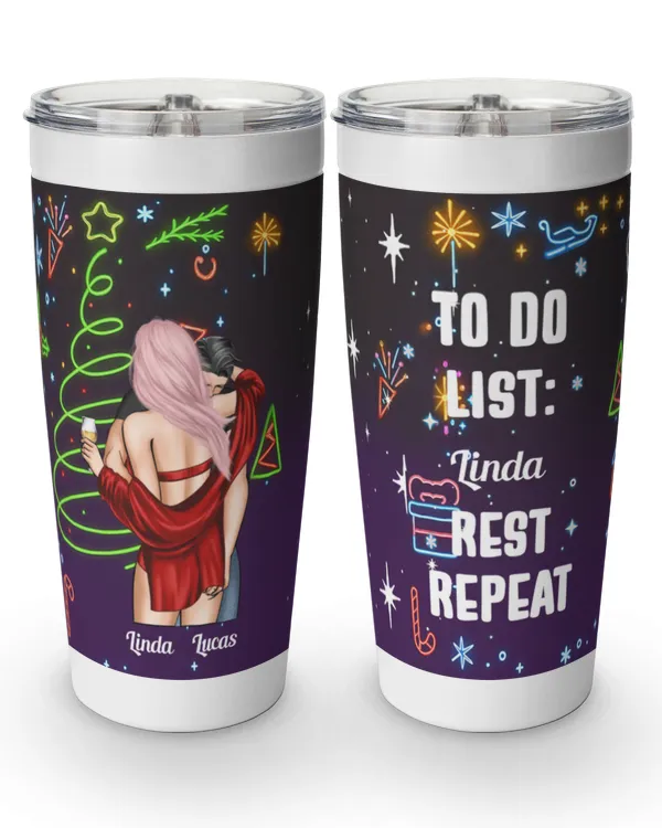 I Love You For Who You Are But That Sure Is A Bonus - Personalized Tumbler Cup, Gifts For Boyfriend, Gifts Idea For Boyfriend