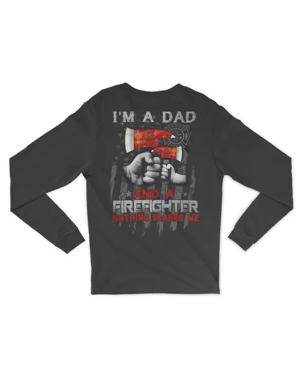 Firefighter I_m Not Afraid Of Death Back
