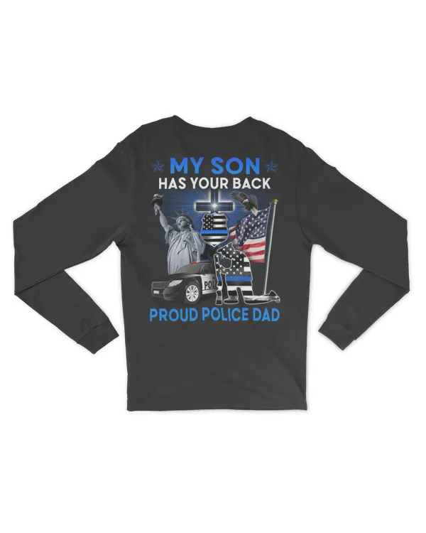 Police Has Your Back Proud Dad