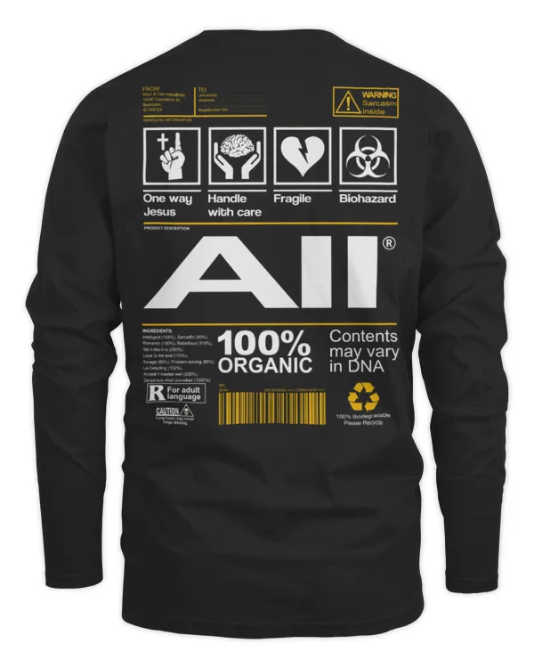 Men's Long Sleeved T-Shirt