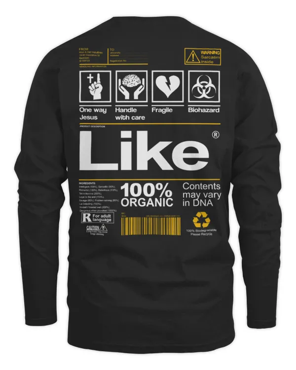 Men's Long Sleeved T-Shirt