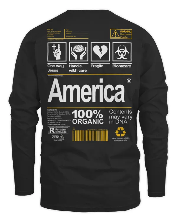 Men's Long Sleeved T-Shirt