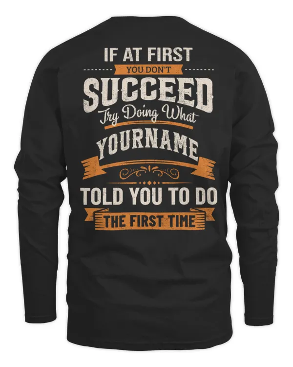Men's Long Sleeved T-Shirt