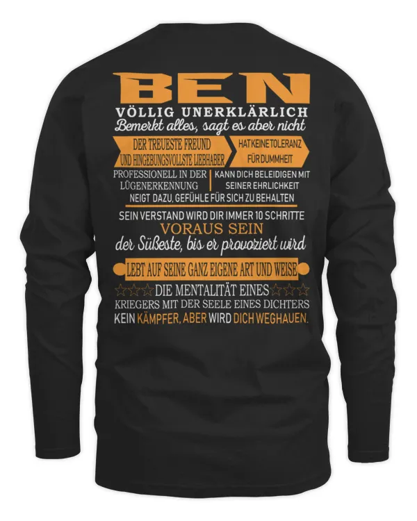 Men's Long Sleeved T-Shirt