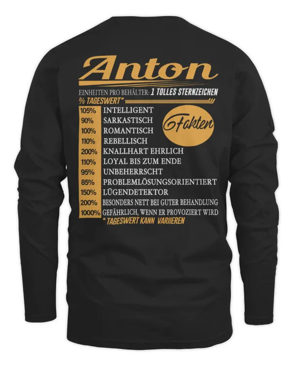 Men's Long Sleeved T-Shirt