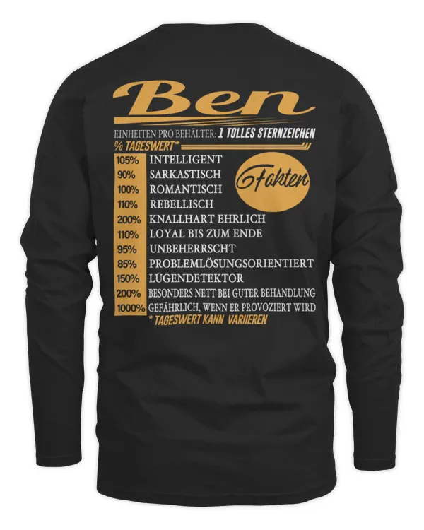 Men's Long Sleeved T-Shirt