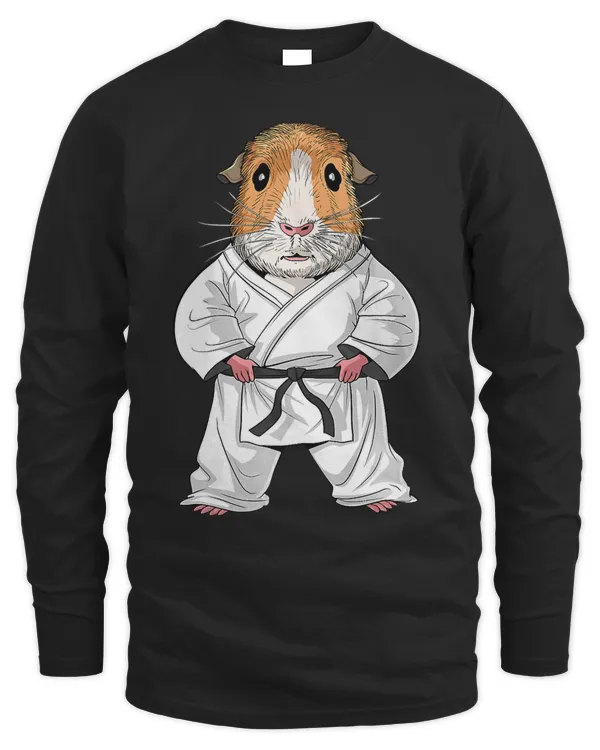 Guinea Pig Karate Ninja Jiu-Jitsu Taekwondo Martial Arts Premium T-Shirt