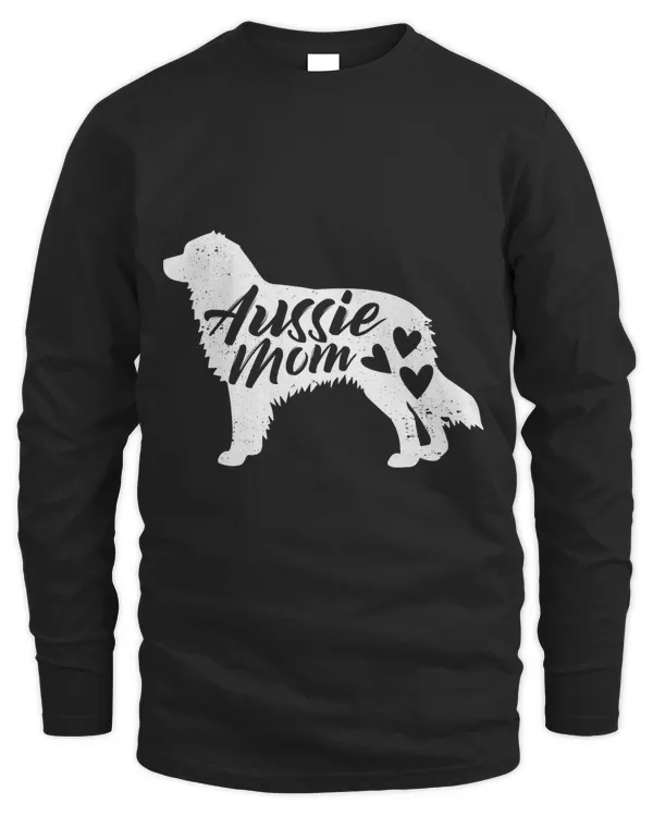 Australian Shepherd Mom Aussie Gifts Lover Cute Aussie Love T-Shirt