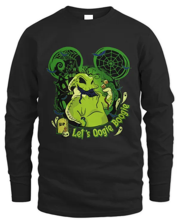 Let's Oogie Boogie Shirt Top Dark Color