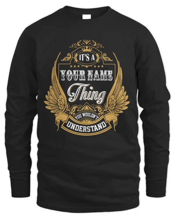 Embrace Your Identity - Exclusive 'It's a Name Thing' Apparel Collection - PRINT ON THE BACK