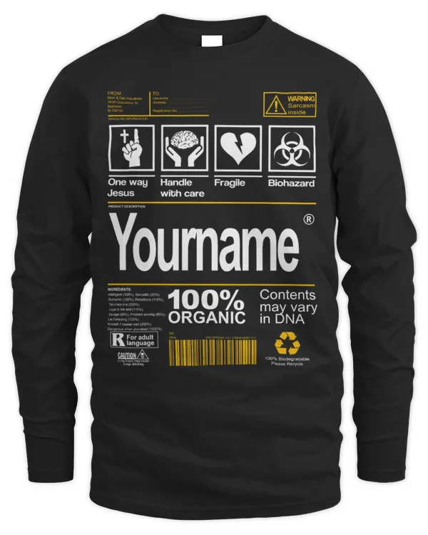 Men's Long Sleeved T-Shirt