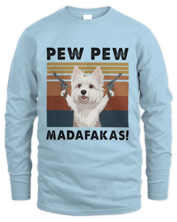 Exclusive Edition #Westie 6424002 - Men's Long Sleeved T-Shirt Men's Long Sleeved T-Shirt