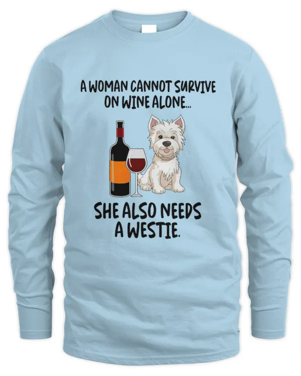 Exclusive Edition #Westie 6424007 - Men's Long Sleeved T-Shirt Men's Long Sleeved T-Shirt