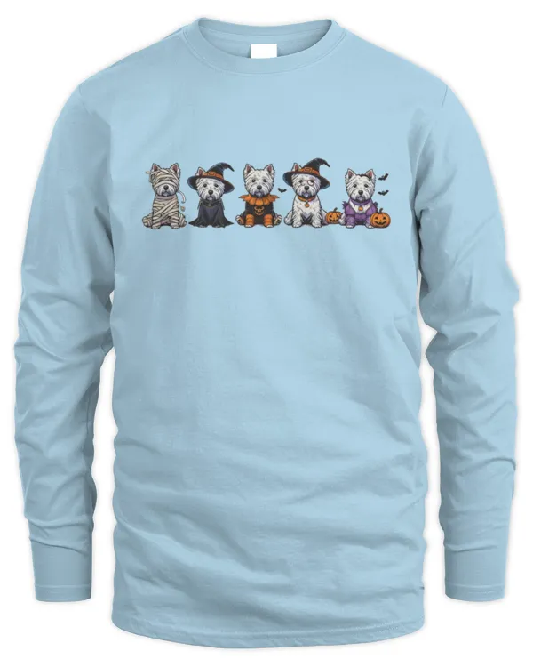 Exclusive Edition #Westie 61024 05 - Men's Long Sleeved T-Shirt Men's Long Sleeved T-Shirt