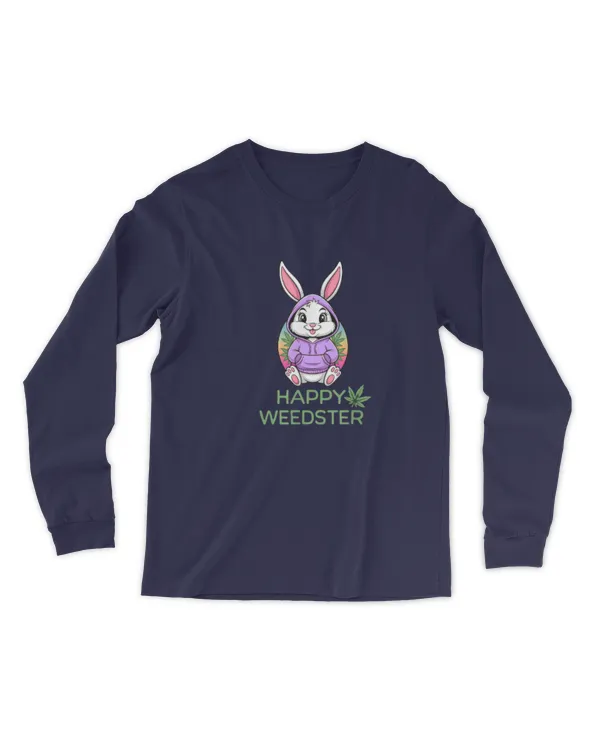 Funny Happy easter 420 - Men's Long Sleeved T-Shirt Men's Long Sleeved T-Shirt