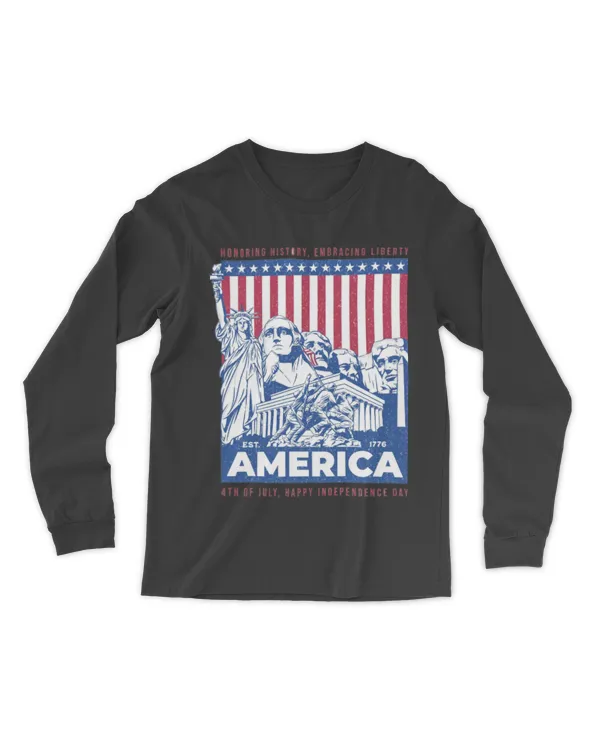 Men's Long Sleeved T-Shirt