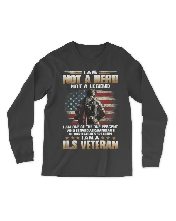 I Am One Percent A US Veteran T-Shirt