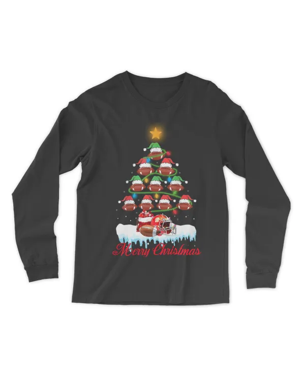 Football Christmas Tree