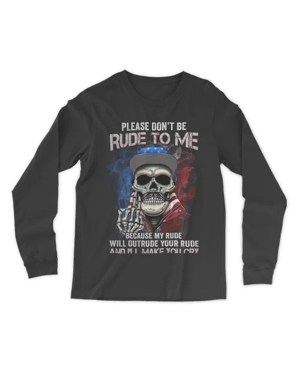 Skull Please Don_t Rude To Me