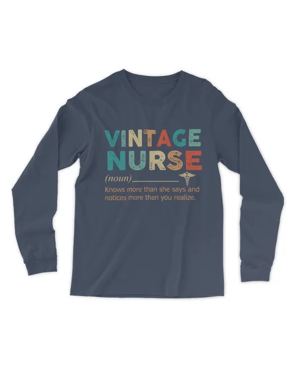Vintage Nurse Shirt, Best Gift For Nurse