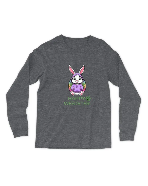 Funny Happy easter 420 - Men's Long Sleeved T-Shirt Men's Long Sleeved T-Shirt