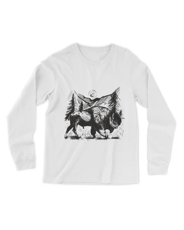 Men's Long Sleeved T-Shirt