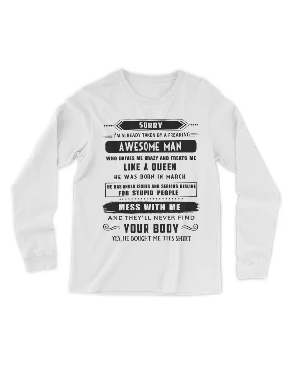 Men's Long Sleeved T-Shirt