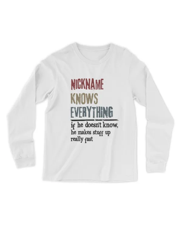Men's Long Sleeved T-Shirt