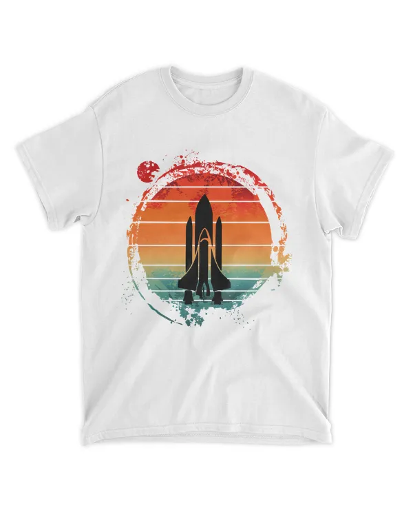Nasa T- Shirt S P A C E S H U T T L E V I N T A G E G A L A X Y T- Shirt