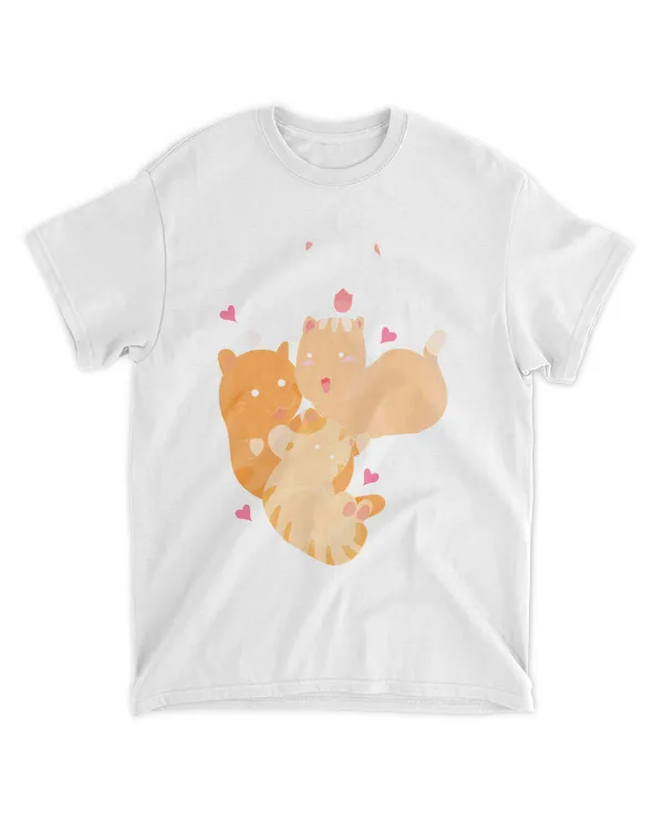 Cat T- Shirt Anime Manga Japan Cat T- Shirt
