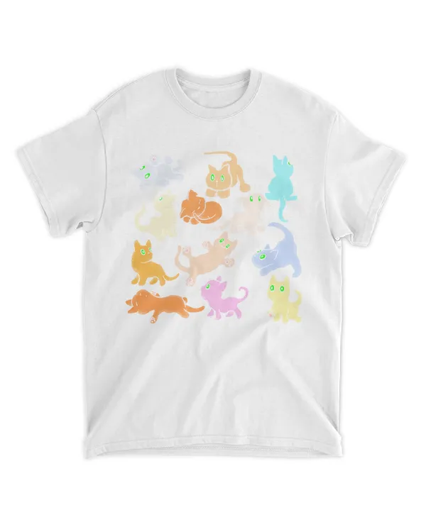 Cat T- Shirt Cutest Kitties T- Shirt
