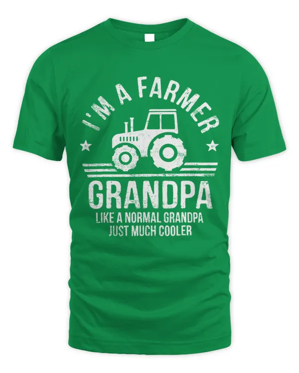 I'm A Farmer Grandpa Rancher Shirt Tractor Farm Farming Gift - Unisex Standard T-Shirt Unisex Standard T-Shirt