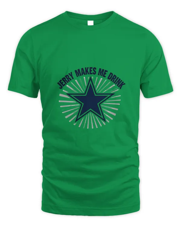 Jerry Makes Me Drink T-shirt: Fun and Unique Apparel for Fans!