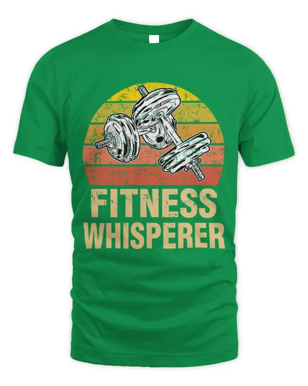 Fitness Whisperer Funny Workout Weightlifting Fitness Gym Deadlift - Unisex Standard T-Shirt Unisex Standard T-Shirt