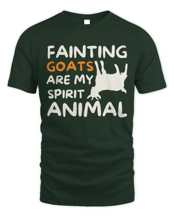 Fainting Goats Are My Spirit Animal Shirt Funny Goat Lover Gift - Unisex Standard T-Shirt Unisex Standard T-Shirt
