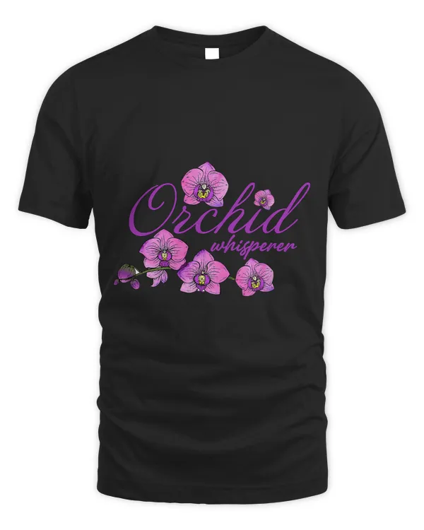 Orchid Whisperer Funny Orchid Lover Flower Plants