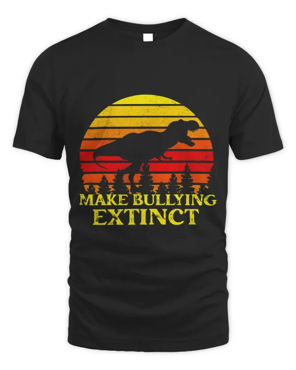 Make Bullying ExtinctWe Wear Orange For UnityDayDinosaur