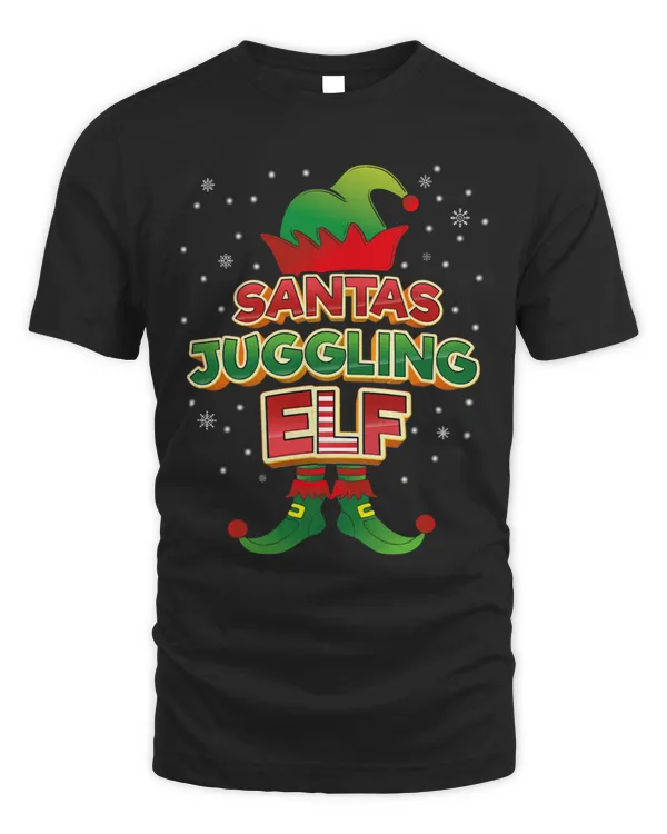 Juggling Elf Christmas Matching Costumes XMas