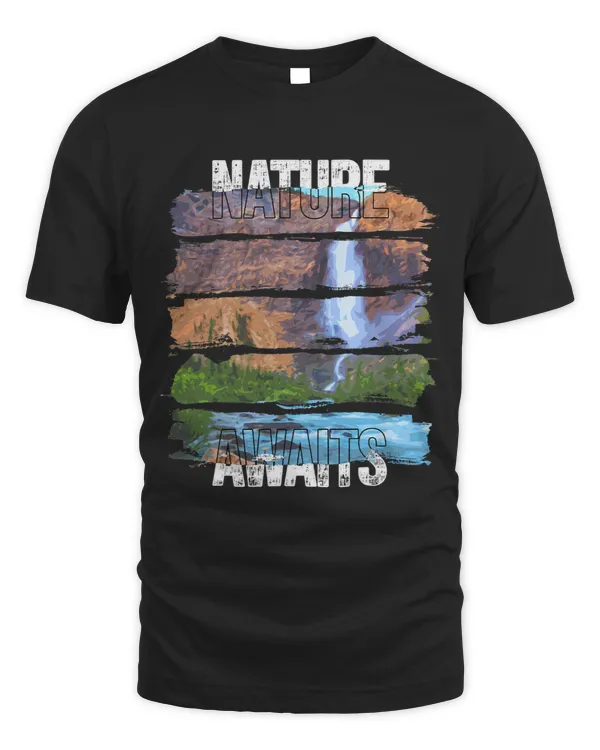 Nature Landscape Waterfalls Art Nature Awaits