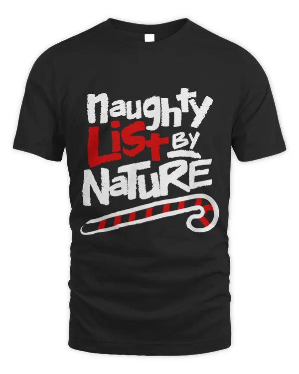 Naughty List By Nature Funny 90s Christmas