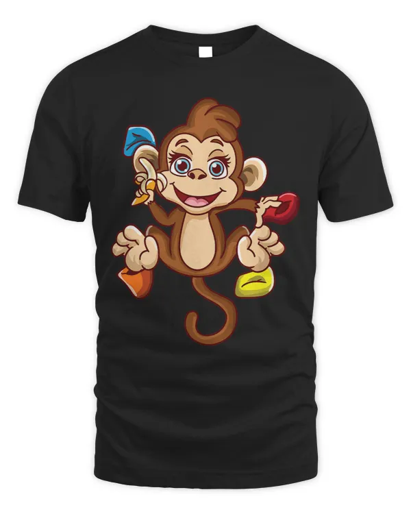 Monkey Lover Funny Rock Climbing Monkey Climber Bouldering Cute Monkeys