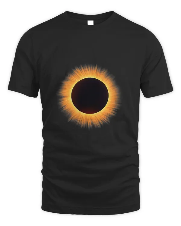 Total Solar Eclipse US American Flag 04.08.2024 Totality